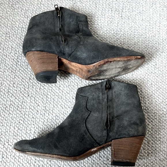 Isabel Marant Suede black booties. Size 38 - Picture 4 of 7